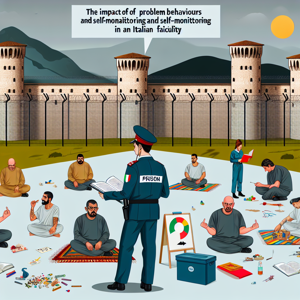 Reducing Problem Behaviors in Prisons: The Impact of DRO and Self-Monitoring in an Italian Facility